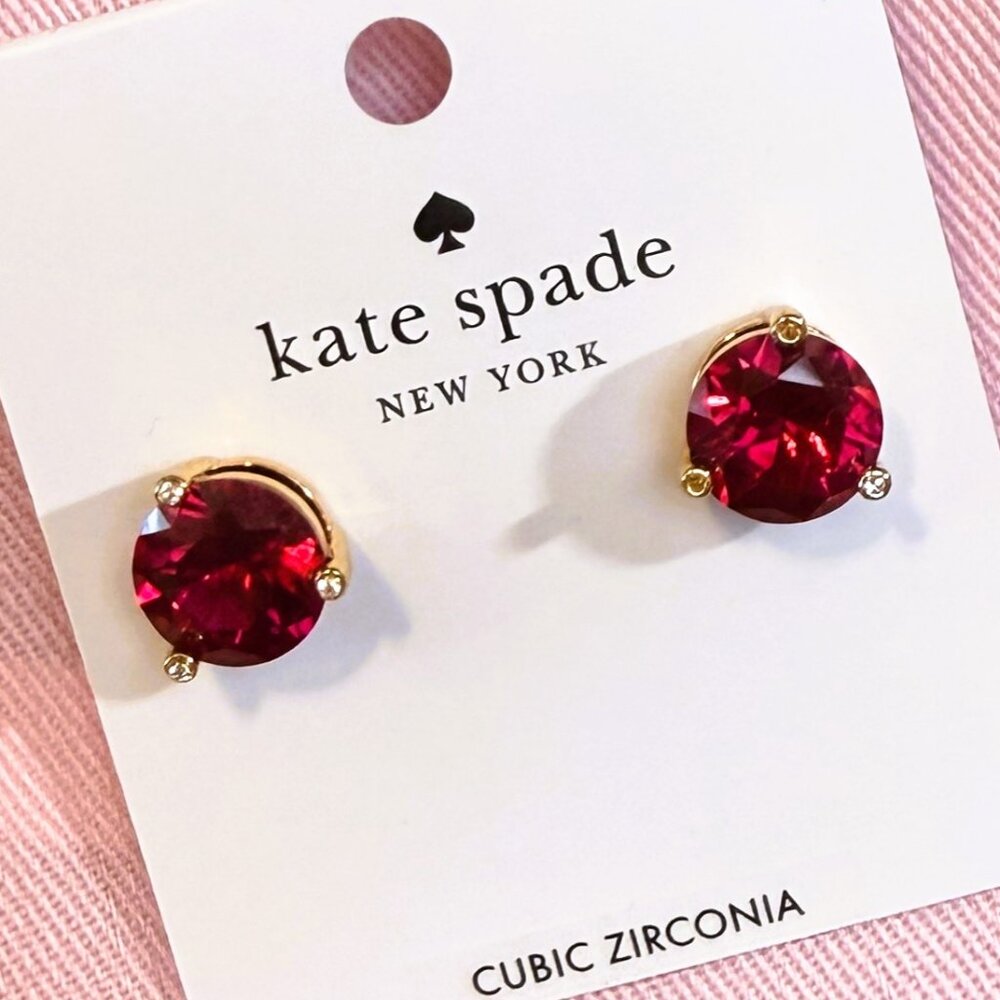 Kate Spade Rise & Shine Festive Pink Earrings